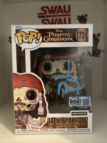 Johnny depp signed jack - signed,