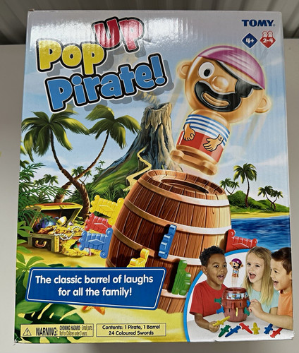 Tomy pop pirate barrel - pop, pirate!